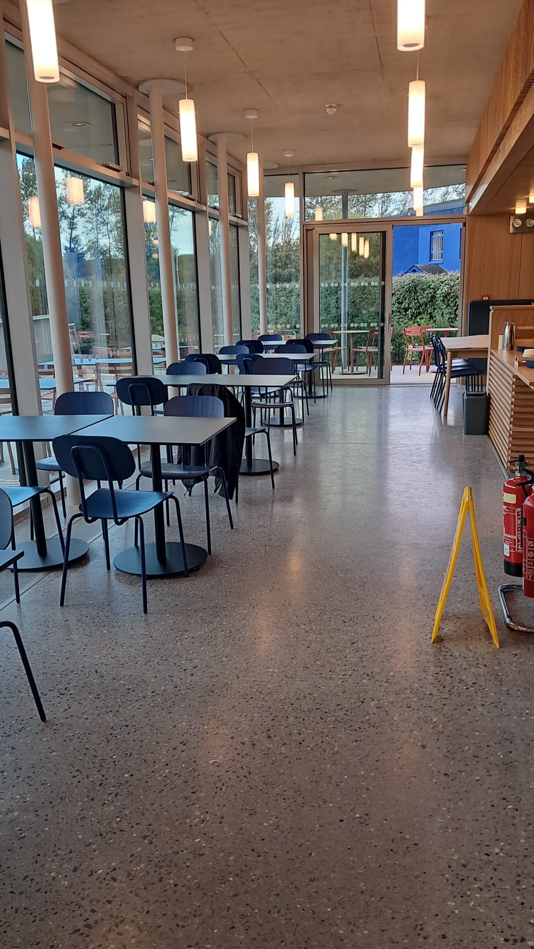 Tymon Intergenerational Centre — interior dining area